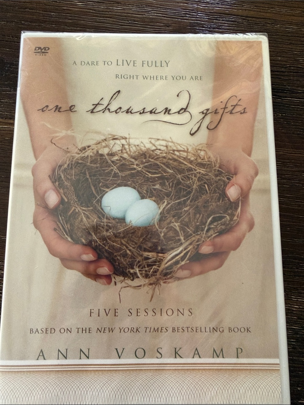 “One Thousand Gifts “ DVD and Book  Study Guide five session Ann Voskamp